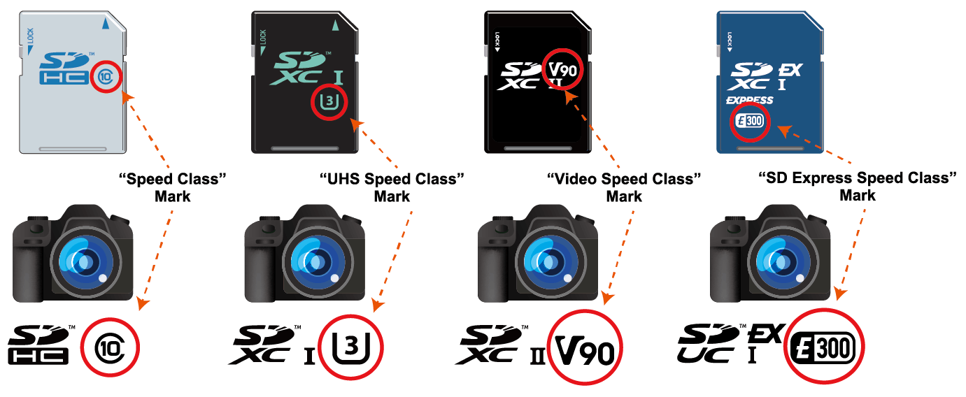 CardCamera速度等级类型